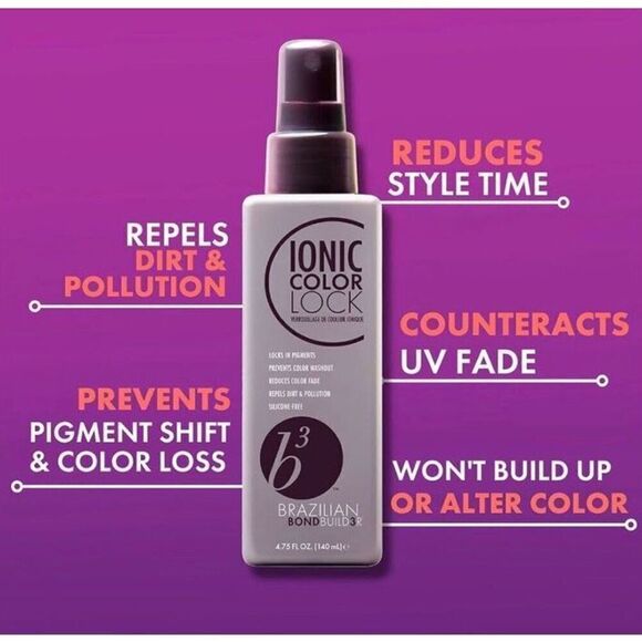 IONIC - NWT - Color Lock b3 Brazilian Bond Builder. 4.75 fl. oz. Never Used. - Picture 9 of 12